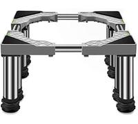 WIQUYBML Base para Lavadora/frigorífico con Altura Ajustable para Secadora. Largo/Ancho: 45-65 cm. Pedestal Resistente a arañazos y Golpes. 8 Patas (7,5-8,7 Pulgadas).