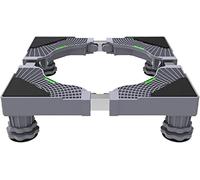 WIQUYBML Base para Lavadora/frigorífico, Soporte Resistente de 4/8/12 Patas, Base Ajustable (Largo/Ancho: 42-68 cm), Estante Grande para macetas/Plantas, 8 Patas.