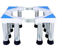 WIQUYBML Base para Lavadora, Resistente y Ajustable, Compatible con refrigeradores. Longitud: 40-74 cm. Ancho: 48-66 cm. Soporte de pie con Altura Regulable (12 Patas, 19-22 cm).