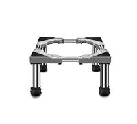 WIQUYBML Carro para lavadoras y refrigeradores - Altura Ajustable de 19 a 22 cm - Soporte apilable Resistente para Lavadora y Secadora - Ideal para macetas Grandes