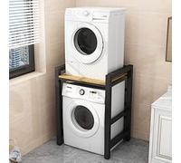 WIQUYBML Estante de Almacenamiento Ajustable para Lavadora de Tambor, Ahorra Espacio sobre la Lavadora, Ideal para lavandería, baño, Cocina y balcón. 3 Opciones de Altura (90/95/100 cm).