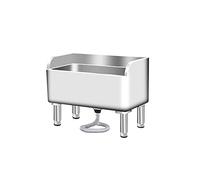WIQUYBML Fregadero Multiusos de Alta Resistencia para lavandería doméstica, baño de Mascotas y Uso en la Cocina: Duradero, fácil de Limpiar y de diseño versátil.