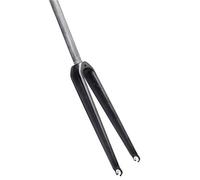 WIQUYBML Horquilla de Bicicleta de Carretera de Fibra de Carbono 3K, 700C, rígida, con Freno V Delantero, Ultraligera, 340 g, 28,6 mm (Color: Negro Mate, tamaño 700C)