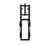 WIQUYBML Horquilla de suspensión neumática para Bicicleta Fat Bike de 20/26 Pulgadas, neumático de 4.0, Horquilla de montaña, Recorrido de 190 mm, 1-1/8", Recta, para Nieve/Playa/electricid