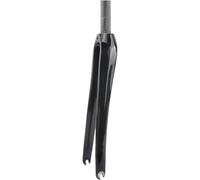WIQUYBML Horquilla Delantera rígida de Fibra de Carbono 700C para Bicicleta de Carretera, 28,6 mm, Tubo Recto de 1-1/8", Tubo cónico de 1-1/2", Freno C, liberación rápida, 9 x 100 mm C, Rec