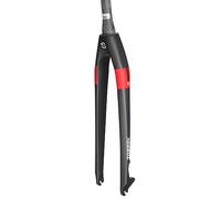 WIQUYBML Horquilla rígida para Bicicleta de montaña de 26/27,5/29" de Fibra de Carbono, Horquilla Delantera para MTB, Freno de Disco, Eje pasante de 9x100 mm, Tubo cónico sin Rosca de 1-1/8
