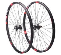 WIQUYBML Juego de Ruedas para Bicicleta de montaña de 26"/27,5"/29", Eje pasante, Rueda Delantera y Trasera, Freno de Disco, llanta de aleación de Aluminio, 32 Agujeros, 8, 9, 10, 11 y 12 v