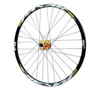 WIQUYBML Juego de Ruedas para Bicicleta de montaña de 26/27,5/29", Rueda Delantera MTB de liberación rápida, Rueda Trasera para Bicicleta con Freno de Disco HG, 32 radios, Compatible con ca