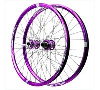 WIQUYBML Juego de Ruedas para Bicicleta de montaña DH/XC/Am, 24/26/27,5/29 Pulgadas, llanta de 32 Agujeros, Eje pasante, Freno de Disco de 15 x 110 mm/12 x 148 mm, Juego de Ruedas Delantera