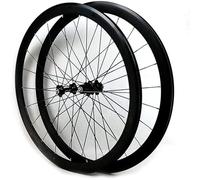 WIQUYBML Llanta de Bicicleta de Carretera 700C de 28 Pulgadas, Doble Pared, Corte de llanta, 7, 8, 9, 10, 11 y 12 velocidades, para Frenos C/V/Frenos de llanta QR, 40 mm
