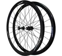 WIQUYBML Llanta de Bicicleta de Carretera 700C de 28 Pulgadas, Doble Pared, Corte de llanta, 7, 8, 9, 10, 11 y 12 velocidades, para Frenos C/V/Frenos de llanta QR, 40 mm