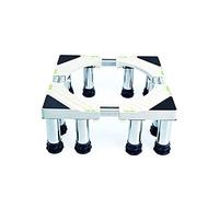 WIQUYBML Soporte Ajustable para Lavadora con 8 Ruedas con Bloqueo, Base Universal para lavadoras y frigoríficos, Estante móvil para electrodomésticos, Ancho 36-55 cm, Soporte Robusto de 12 Patas.