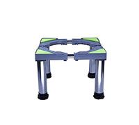 WIQUYBML Soporte Ajustable para Lavadora con Sistema antivibración - Base Resistente para electrodomésticos de 4 a 12 pies (45-65 cm de Ancho) Soporta hasta 400 kg. Ideal para lavadoras y secadoras.