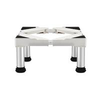 WIQUYBML Soporte Ajustable para Lavadora-Secadora: Altura y Profundidad de 47 a 70 cm; Ancho de 42 a 65 cm; Capacidad de 200 kg; 4 Patas para congelador/refrigerador; Base Resistente para e