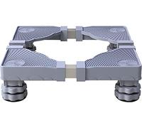 WIQUYBML Soporte Ajustable para Lavadora, Secadora, refrigerador, lavavajillas, Aire Acondicionado, Color Gris. Longitud: 50-62 cm, Ancho: 48-60 cm.