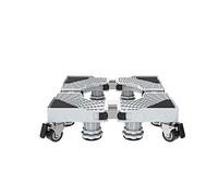 WIQUYBML Soporte móvil Ajustable para Lavadora con Ruedas, Multifuncional, Base de 4/8 Patas, Longitud/Ancho 45-66 cm. Ideal para Secadora, Carrito Enfriador de Vino.