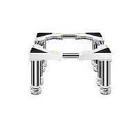 WIQUYBML Soporte móvil para Lavadora, Base Ajustable (Largo/Ancho: 47-70 cm), Carrito para Secadora y refrigerador, Aire Acondicionado para refrigerador (Altura: 10-14 cm).