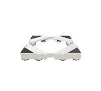 WIQUYBML Soporte Universal Ajustable para Lavadora y Base de refrigerador. Resistente a la corrosión. Ancho: 45-72 cm. Largo: 50-77 cm. Altura: 5,5 cm. Alfombrilla antivibración. Ideal para