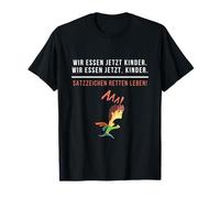 Wir Essen jetzt Kinder - Chiste Gramática Alemana Camiseta