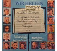 Wir helfen - Politiker und Künstler singen und musizieren für den Paul-Klinger-Verein e.V. (inkl. Bundestagsblues Sixteen Tons, Kleine Leute, Chanson de Berceau...) 16 Titel, United Artists Records [LP, Schallplatte, Vinyl)