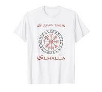 Wir Sehen UNS In Walhalla (Declaración vikinga Alemana) Camiseta