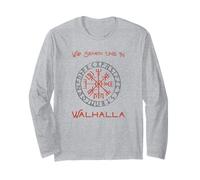 Wir Sehen UNS In Walhalla (Declaración vikinga Alemana) Manga Larga