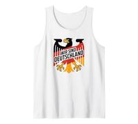 WIR Sind Deutschland Pride Country Alemania Animación Nacional Camiseta sin Mangas