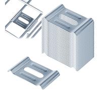 Wire Clips - Alambre Clipss For Cords | 30 piezas Cord Channel Organizer Clamps F0r Wall Ceiling Indoor Outdoor | Cable Channel Fixing Clips For Home Office Garage Construction Industry