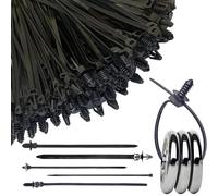 Wire Clips, Versatile Zip Ties, Secure Wire Bundling, Mounting Ties, Car Wiring Accessories, Easy Install Zip Ties, Multi-Purpose Wire Ties, Cable Management,