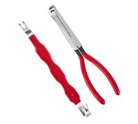 Wire Connector Remover - Disconnect Feature, 9 Inch External Removal Device, Weatherproof Electrical Maintenance Component, Durable Silver Fastener | Utility Tool For Workshops & Kits