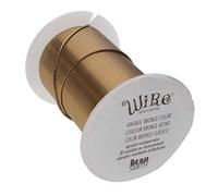 Wire elements, Tarnish resistente Vintage Bronce Wire, 18 girar 10 yardas (9.14 metros)