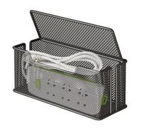 Wire Management Concealer Box - 32 x 13 x 14 cm Wire Storage Concealer Box | Multi-Purpose Cord Organizer For Living Room, Study Room, Game Room, Work Area, Bedroom