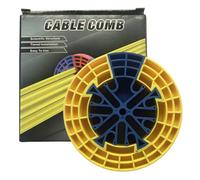 Wire Organizer - Tool Ethernet Cable Straightener Networking | Cord Management Device Cable Lashing Free Desk Server Rack Setup Accessory for Home, Office Use