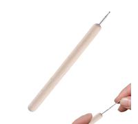 Wire Smoother Tool, Jewelry Making Cup, Burr Rounder Device, Beading Wire Finishing Tool Design, 5.31x0.39 Inches Craft Polishing Accessory, Precision Edge Shaping Tools, Studio Workshop Supply