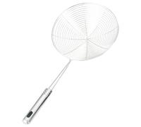 Wire Strainer Skimmer - Frying and Cooking Food Strainer, Hangable Long Handle Skimming Ladle, Kitchen Gadget Oil Separation, Noodle Frying and Cooking | Home Restaurant Use