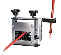 Wire Stripper - Aluminum 16cm, Cable Stripper, Copper Wire Strippers 6 Hole Adjustable Machine | Automatic Manual Mode System, Scrap Wires Strippers For Electrician, Recycling, Repair, Workshop