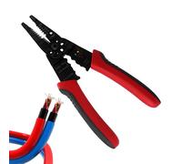 Wire Stripper - Manual Cutting Plier, Rustproof Wire Tool | Mulltifunctional Stripping Device, Duraable Hand Tool for Construction Garage Workshop Factory Site Technicians, 8.66x2.56x0.79 Inches