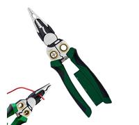 Wire Strippers - Heavy Duty Crimper Tool, Multifunctional 8-in-1 Wire Stripper with Voltage Tester, Electrician Tool for Pulling, Scraping, Pressing Network Cables, Automotive, Electronic DIY Projects