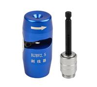 Wire Stripping And Twisting Tool - Aleación de tungsteno de acero 2,4 x 9,4 cm | Fast Wire Nut Twist Electric Stripper, Professional Electrician Hand Drill Cable Stripper | For Power Drill Wires Work