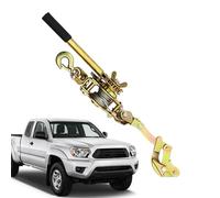 Wire Tensioner Tool, Manual Steel Rope Hoist with Clamp, Durable Carbon Steel Construction with Chrome Coating, Heavy-Duty Farm and Outdoor Utility Tool for Agriculture, Construction, Garden, Tractor