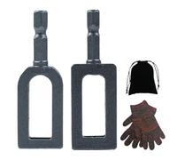Wire Twister | Accesorio de tuerca multifuncional, herramienta de torsión de alambre, accesorio de taladro, extensión de cable, trabajo eléctrico, , construcción, crimpado y extracción