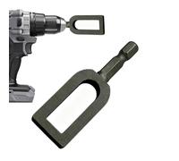 Wire Twister Tool for Drill, Wire Nut Twister, Electric Drill Wires Twisting Tool, Versatile Iron Wires Knotter, Winding Tools & Twisting Sleeve for Fence Repair Rebar Tying Farm Garden Construction