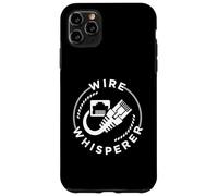 Wire Whisperer Diseño de redes de ciencias de la comput Carcasa para iPhone 11 Pro Max