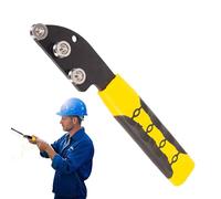 Wire Wrap Tool - 20cm Handheld Device, Stainless Steel Mechanism, Manual Tubing Straightener with Precision Forming Structure | Electrical Loop Maker for Conduit Terminal Repair Installation Maintenan