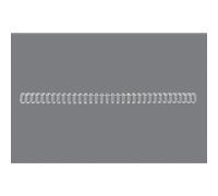 Wirebind Encuadernación GBC Nº4 (6.3 mm) (Caja 100), blanco
