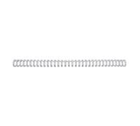 Wirebind Encuadernación GBC Nº9 (14.3 mm) (Caja 100), plata
