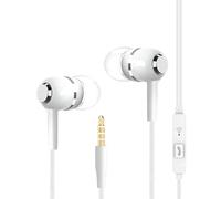 Wired Earphones, Ear Buds with Cord, 3.5mm Jack Noise Cancelling, Built in Microphone Accessory, Ideal for Workout School Studio, Recording Game Travel Music Production Comfort 120cm/3.94 Feet