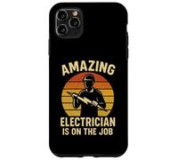 Wired for Greatness Bold Electrician Power Design Trades tee Carcasa para iPhone 11 Pro MAX