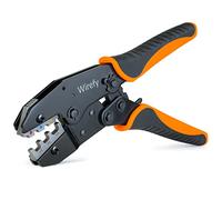 Wirefy Crimpadora para Conectores Termorretráctiles - Alicates Electricista de Presión para Terminales Eléctricos - Grimpadora Cables Electricos 0,5-6 mm²