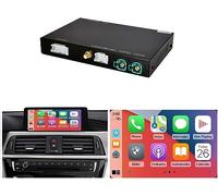 Wireles Carplay Retofit Kit Decodificador para BMW CIC System 1 3 5 6 7Seies X1 X3 X5 X6 Z4 2008-2015 Año, Compatible con Carplay Android Auto, Mimror Link, Backup Camere GPS, Siri, Youtube